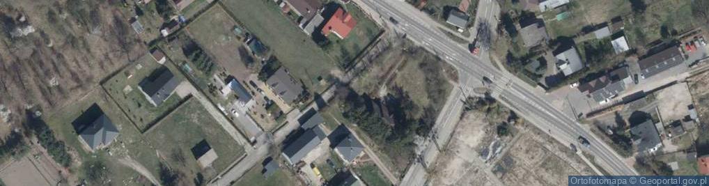 Zdjęcie satelitarne Wiosenna ul.