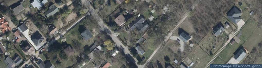 Zdjęcie satelitarne Wiślana ul.