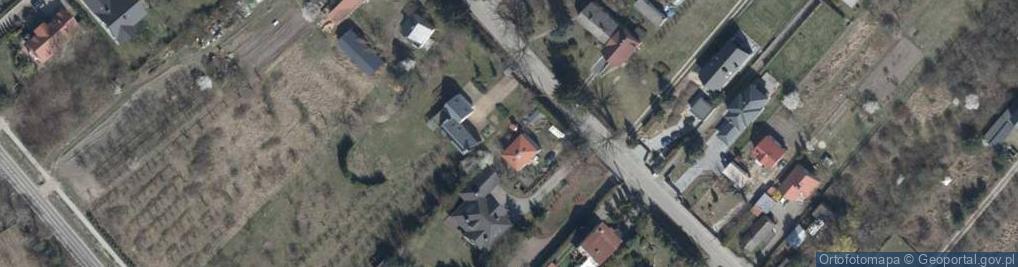 Zdjęcie satelitarne Wiślana ul.