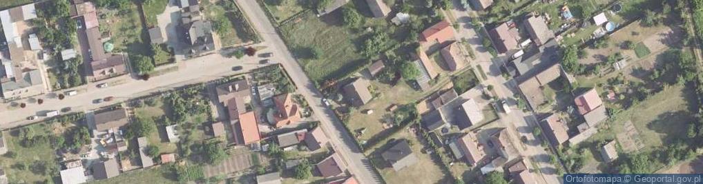 Zdjęcie satelitarne Wiejska ul.