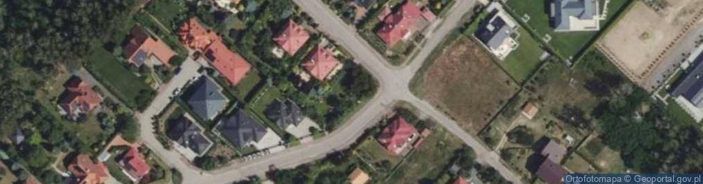 Zdjęcie satelitarne Wiosenna ul.