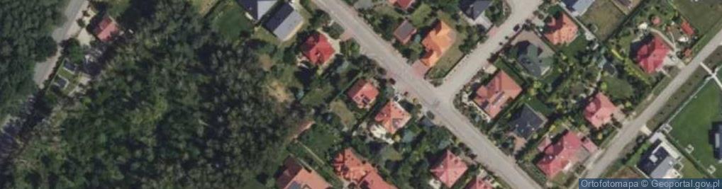 Zdjęcie satelitarne Wiosenna ul.