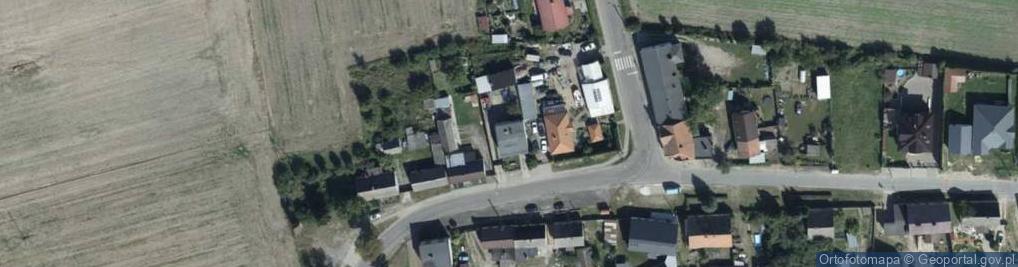 Zdjęcie satelitarne Wiejska ul.