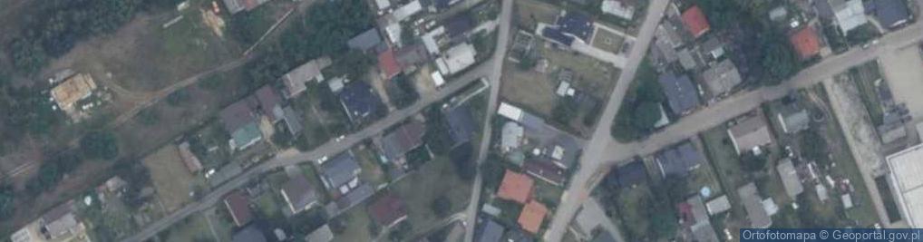 Zdjęcie satelitarne Wiejska ul.