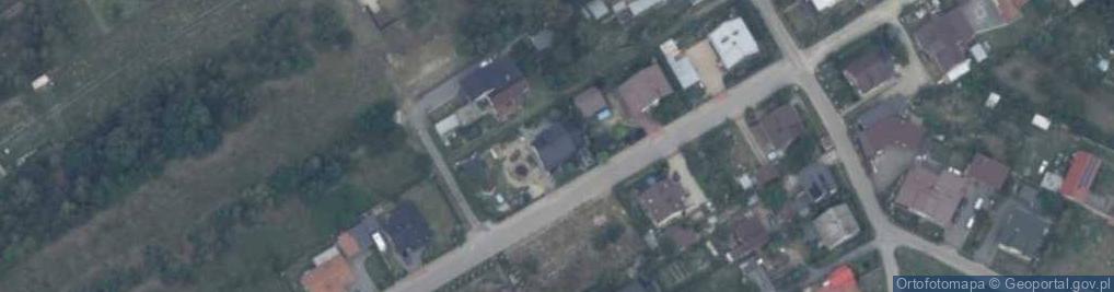 Zdjęcie satelitarne Wiosenna ul.