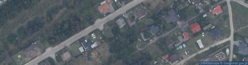 Zdjęcie satelitarne Wiosenna ul.