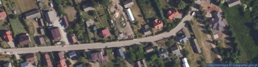 Zdjęcie satelitarne Wiejska ul.