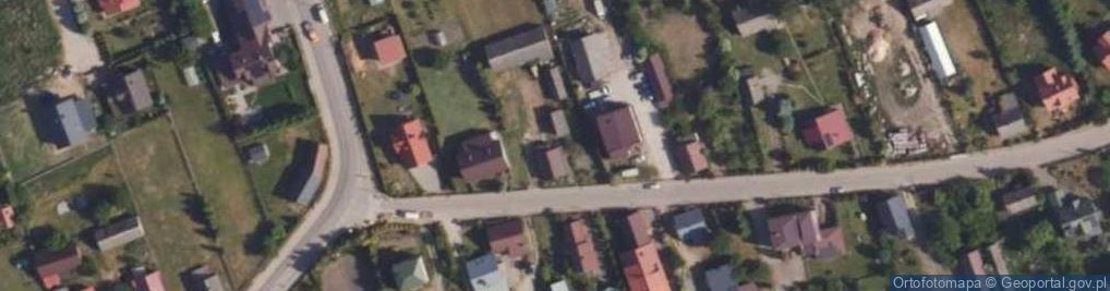 Zdjęcie satelitarne Wiejska ul.