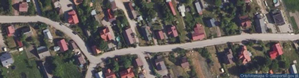 Zdjęcie satelitarne Wiejska ul.