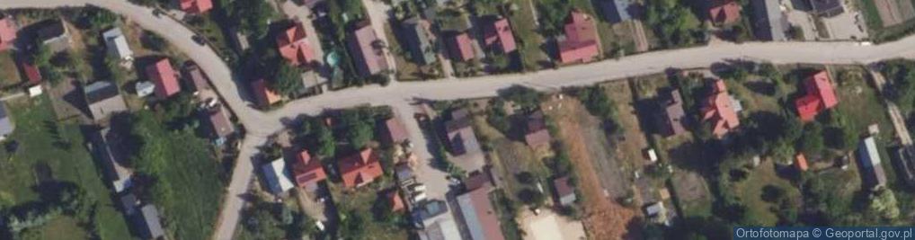 Zdjęcie satelitarne Wiejska ul.