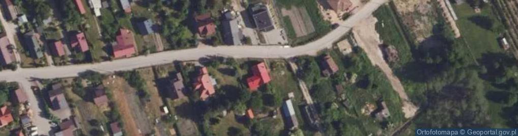 Zdjęcie satelitarne Wiejska ul.