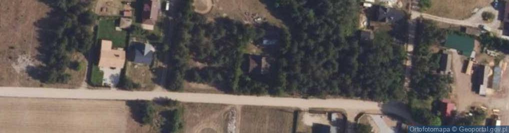 Zdjęcie satelitarne Wiejska ul.