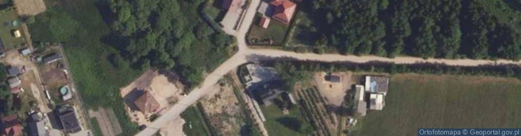 Zdjęcie satelitarne Wiejska ul.