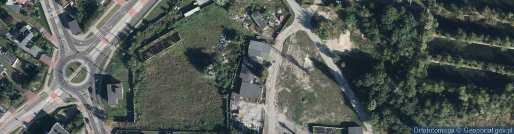 Zdjęcie satelitarne Wiskozowa ul.