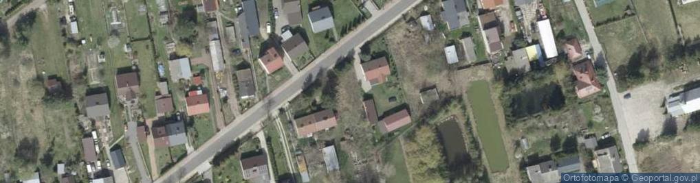 Zdjęcie satelitarne Wiejska ul.