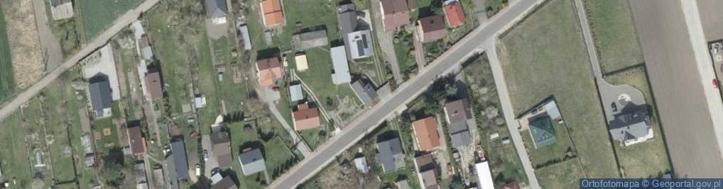 Zdjęcie satelitarne Wiejska ul.