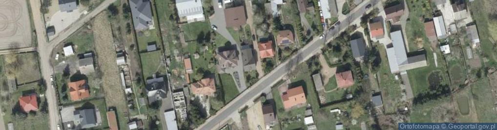 Zdjęcie satelitarne Wiejska ul.