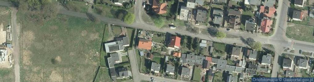 Zdjęcie satelitarne Wiejska ul.