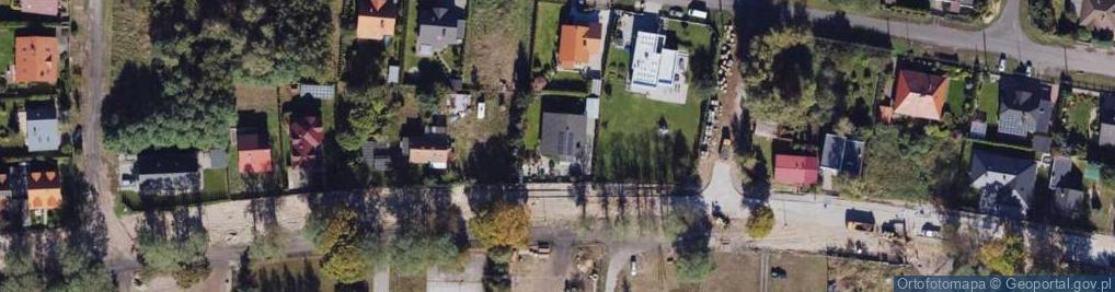 Zdjęcie satelitarne Wiejska ul.
