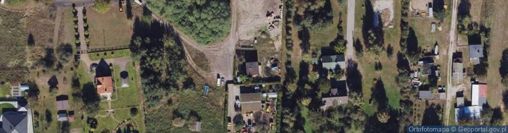 Zdjęcie satelitarne Wiejska ul.