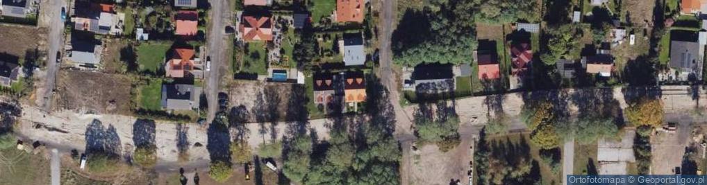 Zdjęcie satelitarne Wiejska ul.