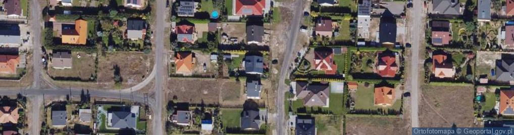 Zdjęcie satelitarne Wiosenna ul.