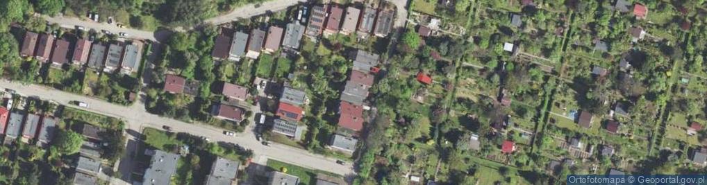 Zdjęcie satelitarne Wiosenna ul.