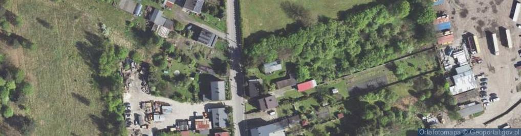 Zdjęcie satelitarne Wiejska ul.