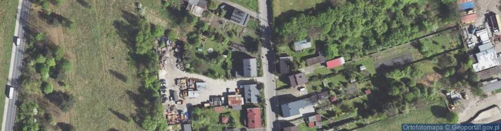 Zdjęcie satelitarne Wiejska ul.