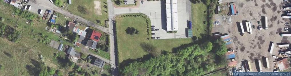 Zdjęcie satelitarne Wiejska ul.