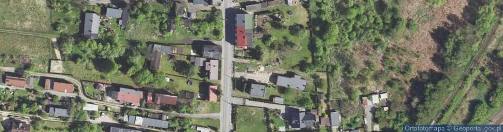 Zdjęcie satelitarne Wiejska ul.