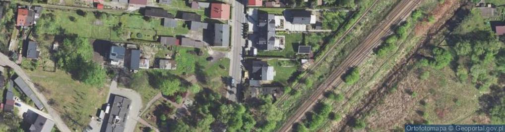 Zdjęcie satelitarne Wiejska ul.