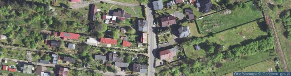 Zdjęcie satelitarne Wiejska ul.