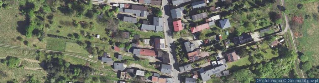 Zdjęcie satelitarne Wiejska ul.