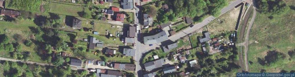 Zdjęcie satelitarne Wiejska ul.