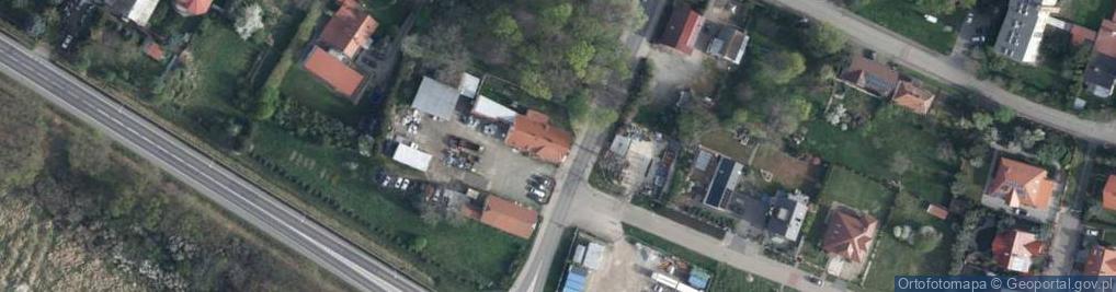Zdjęcie satelitarne Wiejska ul.
