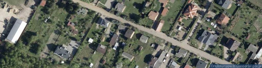 Zdjęcie satelitarne Wiejska ul.