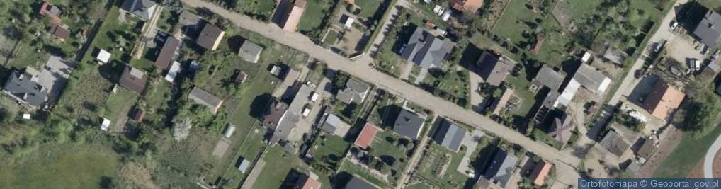 Zdjęcie satelitarne Wiejska ul.