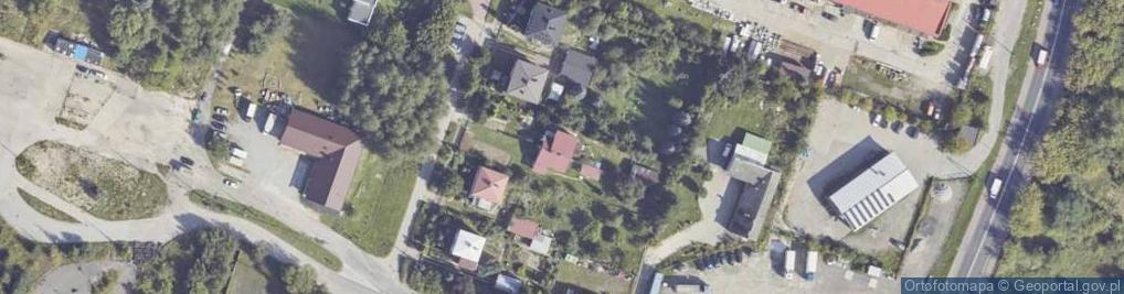 Zdjęcie satelitarne Wiosenna ul.