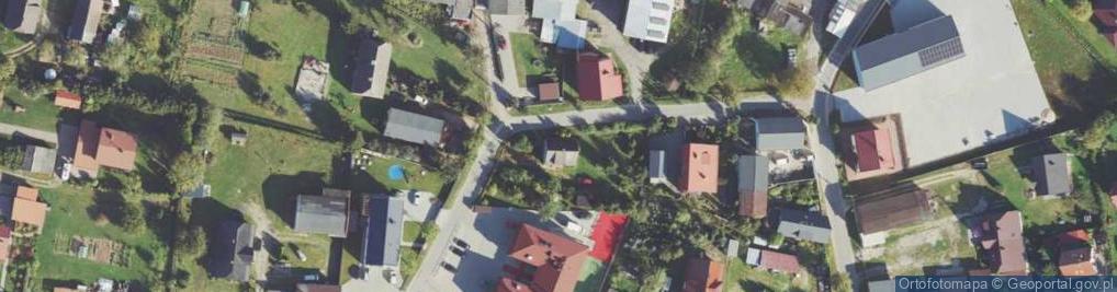 Zdjęcie satelitarne Wiejska ul.