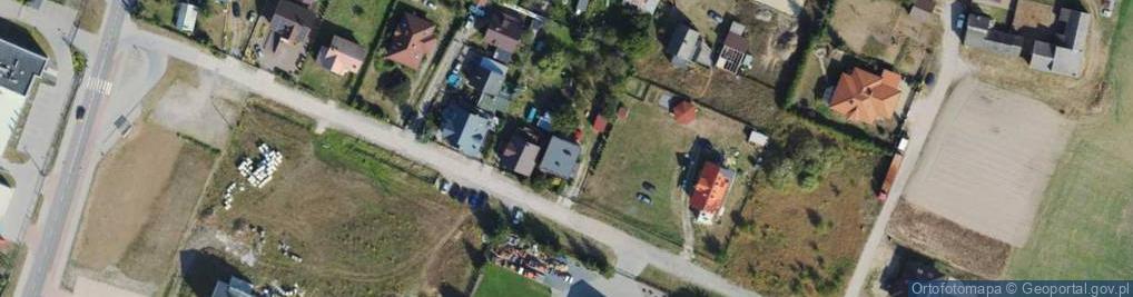 Zdjęcie satelitarne Wiosenna ul.