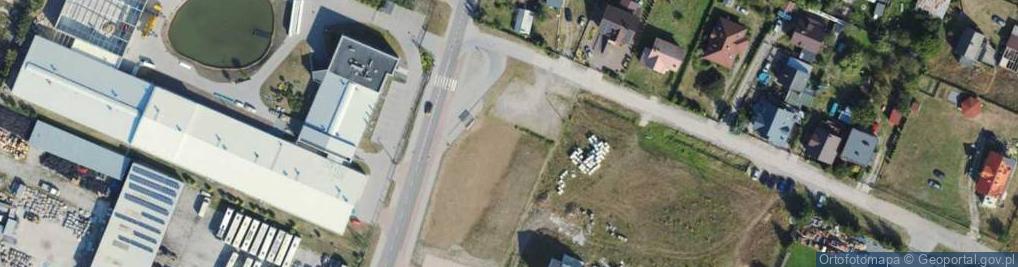 Zdjęcie satelitarne Wiosenna ul.