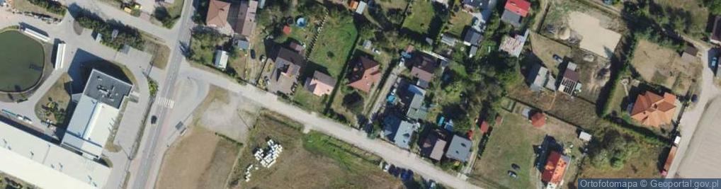 Zdjęcie satelitarne Wiosenna ul.