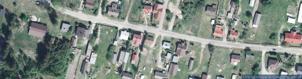 Zdjęcie satelitarne Wiejska ul.