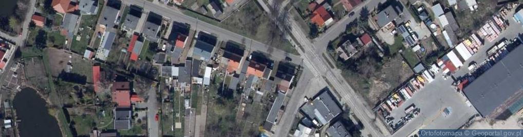 Zdjęcie satelitarne Wiejska ul.