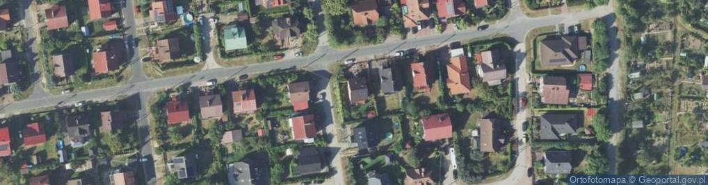 Zdjęcie satelitarne Wiśniowa ul.
