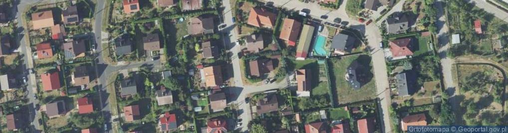 Zdjęcie satelitarne Wiśniowa ul.