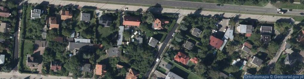 Zdjęcie satelitarne Wiejska ul.