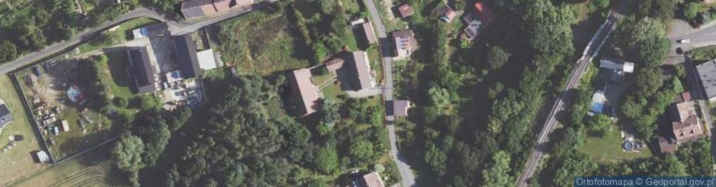 Zdjęcie satelitarne Wiejska ul.