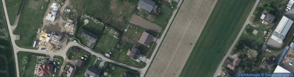 Zdjęcie satelitarne Wiosenna ul.